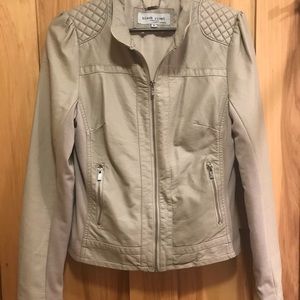 Faux leather jacket